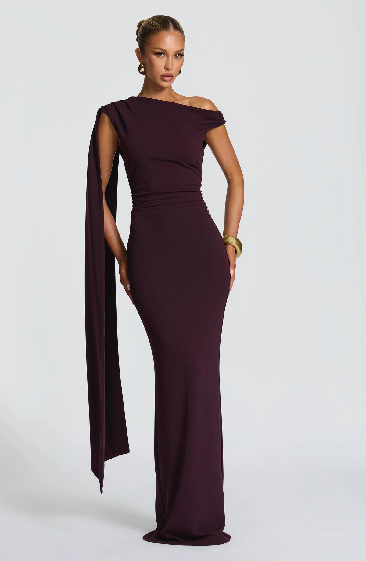 Kylie Maxi Dress - Plum