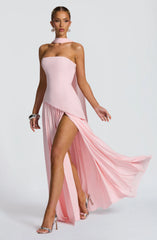 Maliyah Maxi Dress - Blush