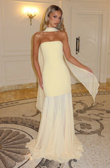 Merritt Gown - Lemon